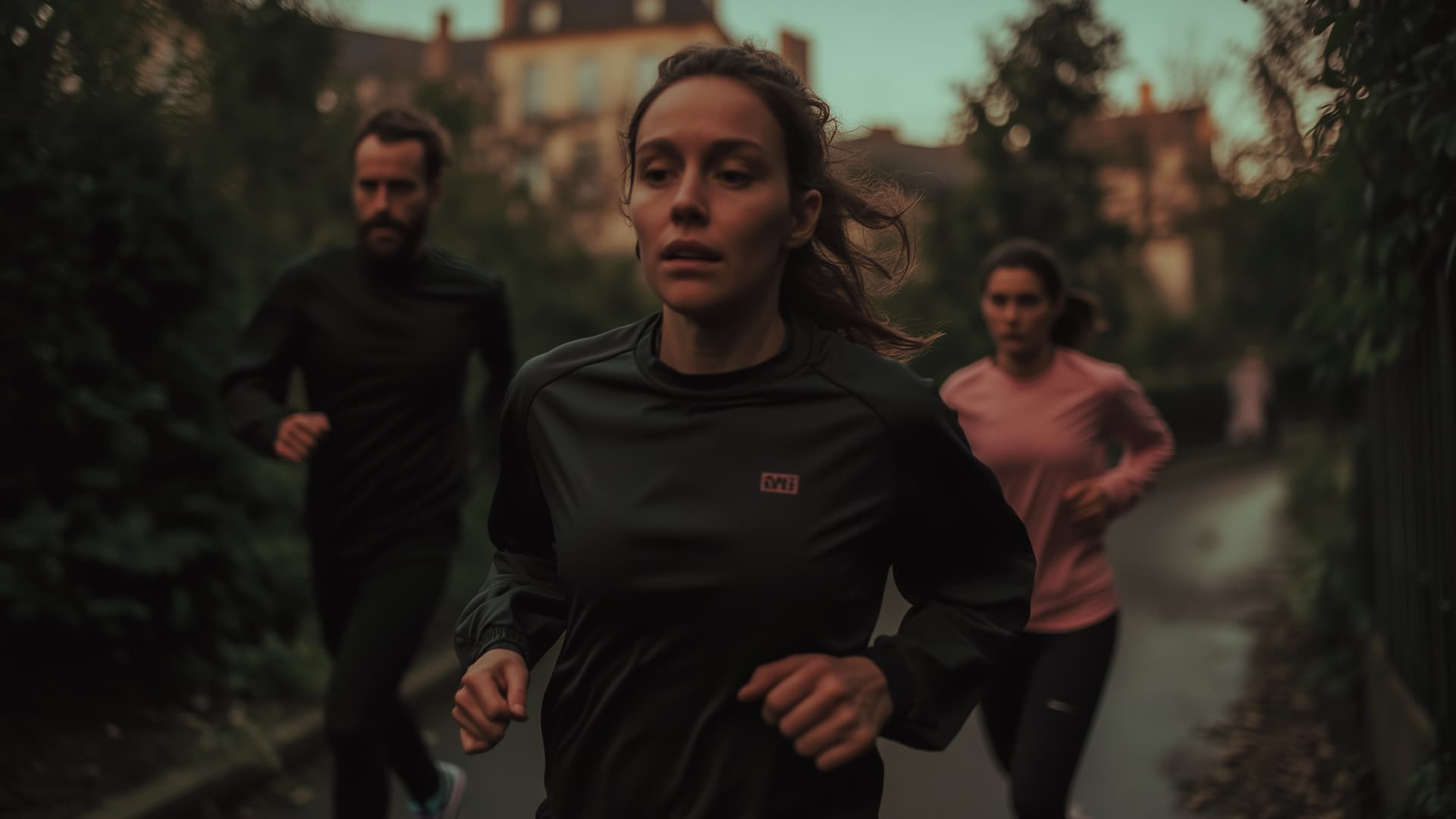 Visuel généré par IA pour Greatly.club, illustrant le bien-être global à travers le sport, l’échange et la progression personnelle dans un univers visuel sincère et émotionnel.